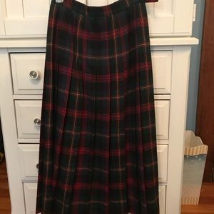 VINTAGE PLAID SCHOOL GIRL SKIRT